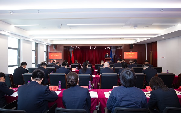 HTH华体会体育登录入口-hth.com召开党委理论学习中心组（扩大）三月学习会暨党支部书记述职评议会